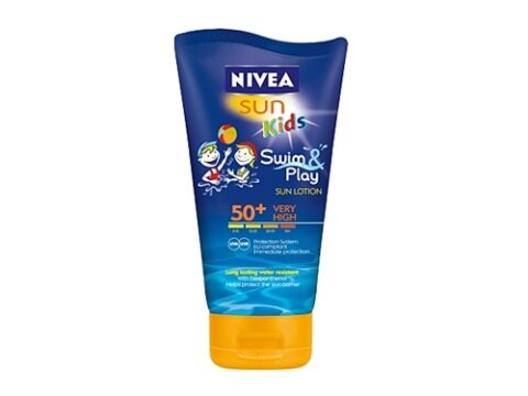 Nivea Sun Kids Lotiune Plaja Swim & Play SPF 50+, Lotiune, 150ml-0