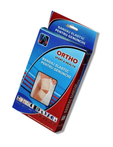 Ortho Bandaj Elastic Pentru Genunchi, Bandaj, 1buc-0 Ortho Bandaj Elastic Pentru Genunchi, Bandaj, 1buc-0
