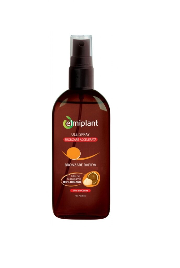 Elmiplant Sun Ulei Spray Bronzare Accelerata SPF 0, Ulei, 150ml-0