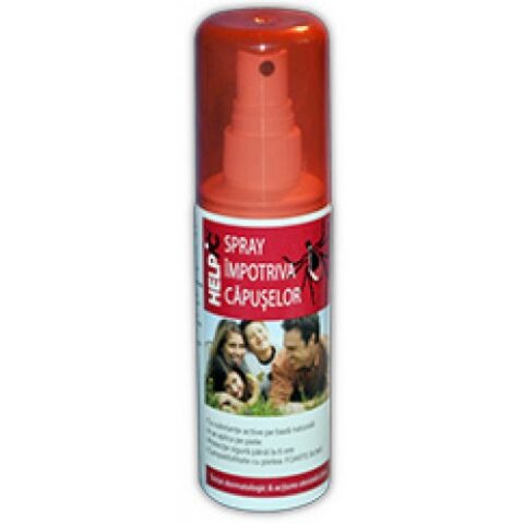 Helpic Spray Impotriva Intepaturilor De Capuse, Spray, 100ml-0 Helpic Spray Impotriva Intepaturilor De Capuse, Spray, 100ml-0