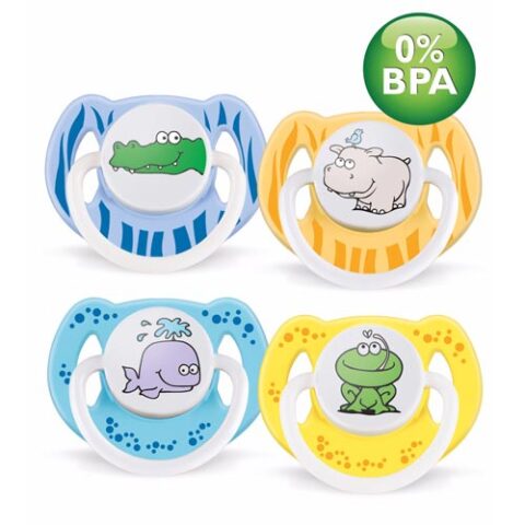 Avent Suzete 6-18 Luni Pentru Zi Design 0%BPA, Suzete, 2buc-0