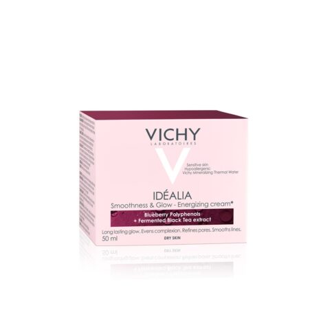Vichy Idealia Crema Cu Efect De Netezire Si Iluminare Pentru Ten Uscat, 50ml-0