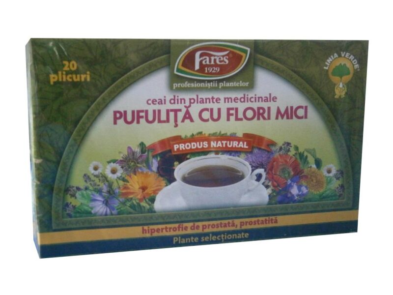 FARES Ceai Pufulita Cu Flori Mici, Plicuri, 20buc-0