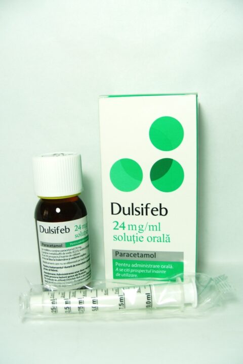 Dulsifeb 24mg/ml Solutie Orala, Solutie, 60ml-0 Dulsifeb 24mg/ml Solutie Orala, Solutie, 60ml-0