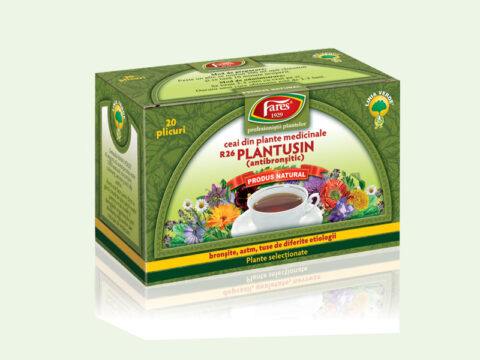 Fares Ceai Plantusin Plicuri, 20 Plicuri -0