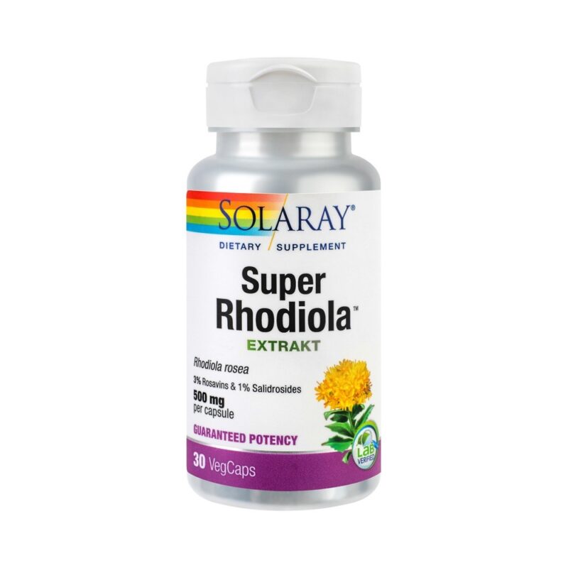 Secom Super Rhodiola 500mg Capsule Vegetale, Capsule, 30buc-0