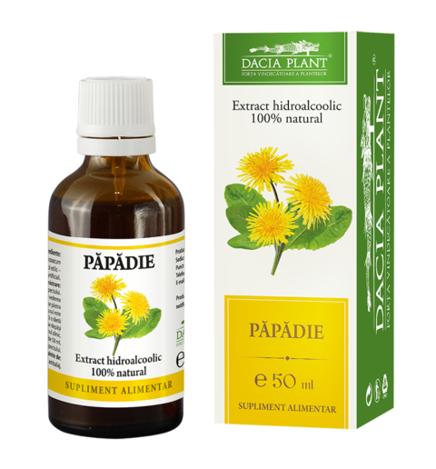 Dacia Plant Tinctura De Papadie, Tinctura, 50 ml-0 Dacia Plant Tinctura De Papadie, Tinctura, 50 ml-0