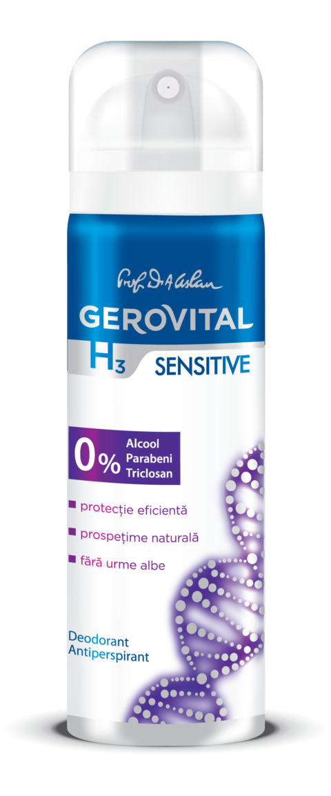 Gerovital H3 Deodorant Antiperspirant Sensitive, Deodorant, 200ml-0
