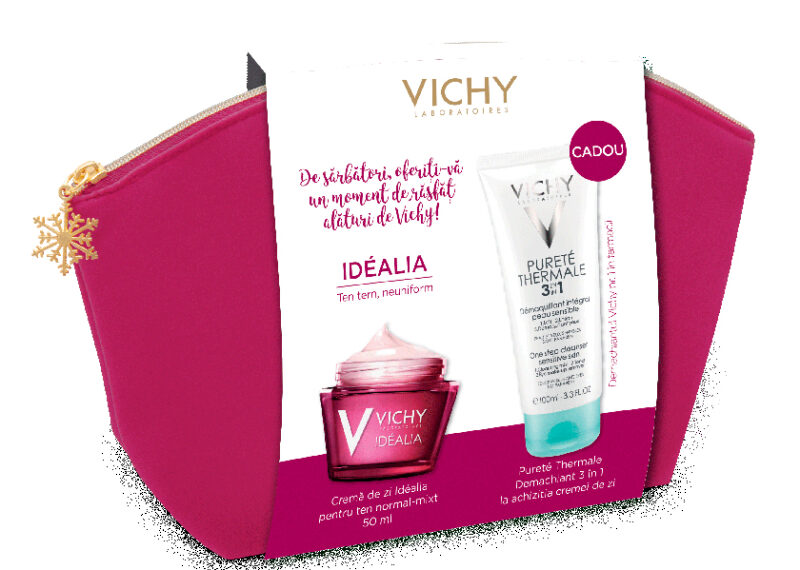 Vichy Trusa Idealia Pentru Ten Uscat si Sensibil, Trusa CADOU, 1 buc-0