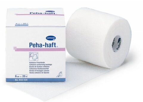 HARTMANN Peha-Haft Bandaj De Fixare Elastic Autoadeziv Fara Latex 8cm x 20m,Bandaj,1buc-0