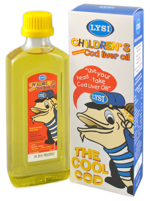 Lysi Ulei din Ficat de Cod Pentru Copii, Ulei, 240ml-0 Lysi Ulei din Ficat de Cod Pentru Copii, Ulei, 240ml-0