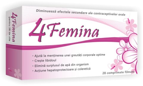 Zdrovit 4Femina Comprimate, Comprimate, 28 buc-0