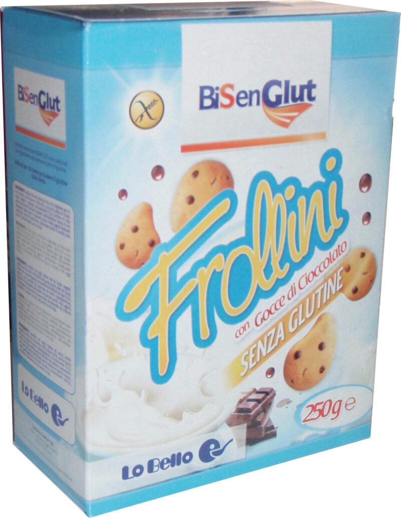 Lo Bello Piscoturi Cu Picaturi De Ciocolata Fara Gluten , Piscoturi, 250gr-0