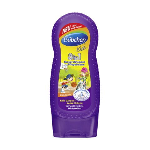 Bubchen Kids 3 In 1 Sampon & Gel de dus & Balsam 230ml-0 Bubchen Kids 3 In 1 Sampon & Gel de dus & Balsam 230ml-0