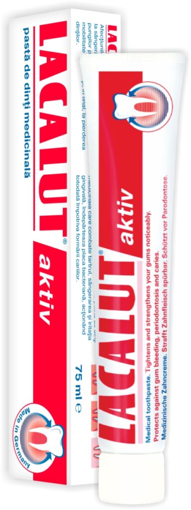 Lacalut Aktiv, Pasta de dinti, Tub, 30 ml-0