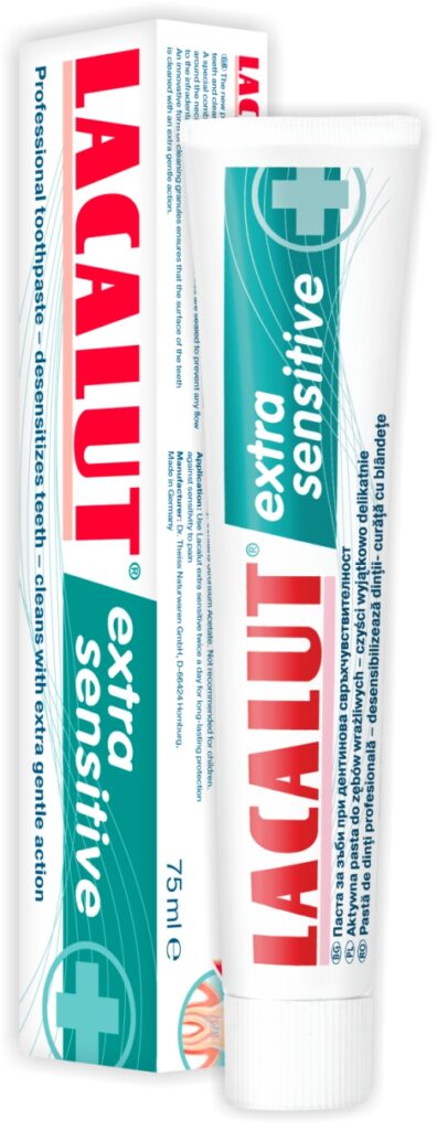 Lacalut Extra Sensitive Pasta De Dinti, Pasta De Dinti, 75 ml-0