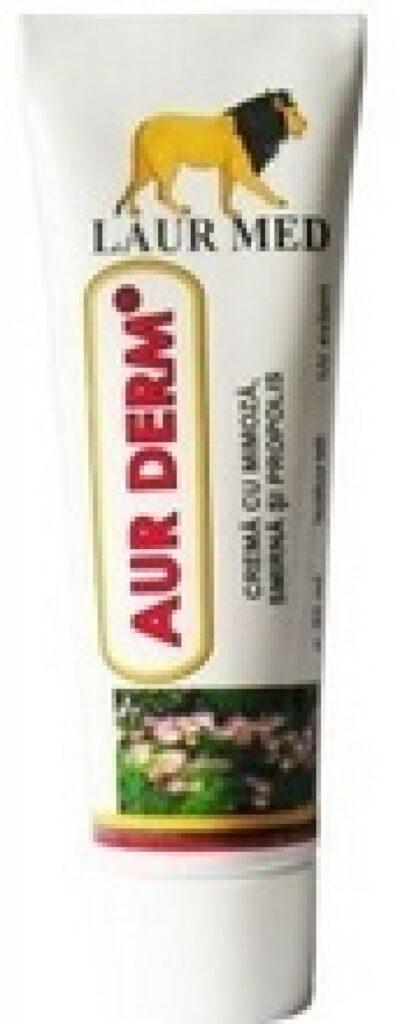 Aur Derm Crema cu Mimoza, Smirna Si Propolis, Crema, 30ml-0