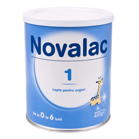 Novalac 1 Lapte 0-6 Luni, Lapte Praf, 400gr-0 Novalac 1 Lapte 0-6 Luni, Lapte Praf, 400gr-0