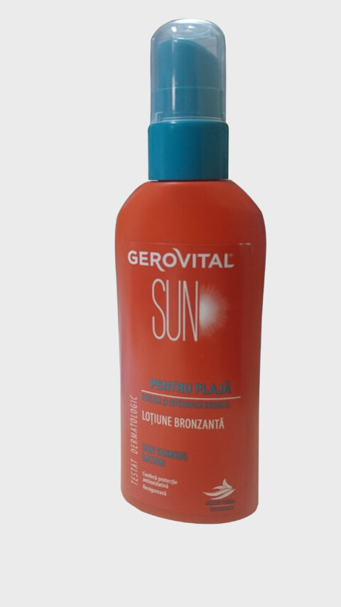 Gerovital Sun Lotiune Bronzanta pentru Plaja, Lotiune, 150ml-0