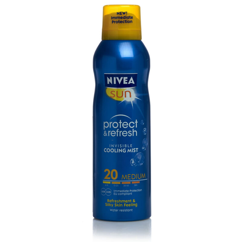Nivea Sun Spray Pentru Protectie Solara Cu Efect Racoritor FPS 20+, Spray, 200ml-0