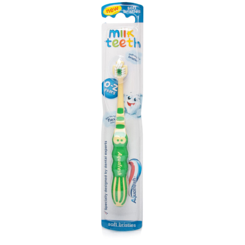Aquafresh Milk Teeth Periuta De Dinti 0-2 Ani, Periuta De Dinti, 1buc-0