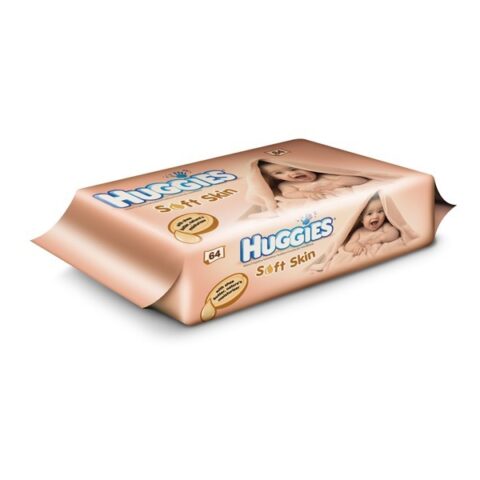 Huggies Soft Servetele Umede Copii, Servetele, 56buc-0
