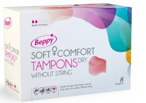 Beppy Comfort Dry Tampoane Uscate, Tampoane, 8 buc-0
