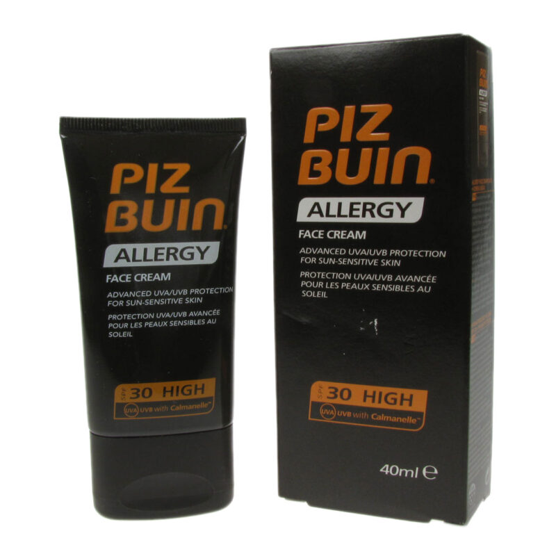 Piz Buin Crema Antialergica pentru Fata SPF 30+, Crema, 40ml-0