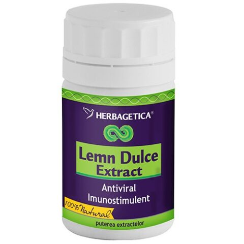 Herbagetica Lemn Dulce Extract 70 Capsule, Capsule, 70 buc-0 Herbagetica Lemn Dulce Extract 70 Capsule, Capsule, 70 buc-0