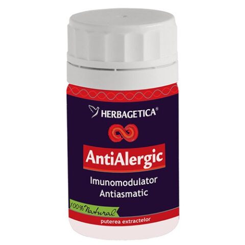 Herbagetica Antialergic Capsule, Capsule, 70 buc-0 Herbagetica Antialergic Capsule, Capsule, 70 buc-0
