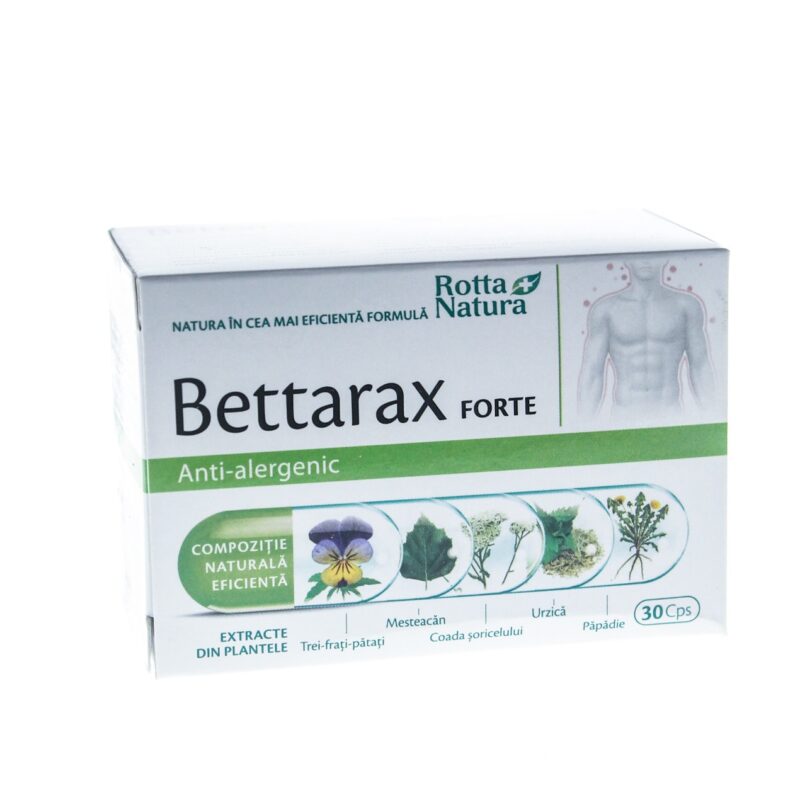 Rotta Natura Bettarax Forte, Capsule, Capsule 30 buc -0