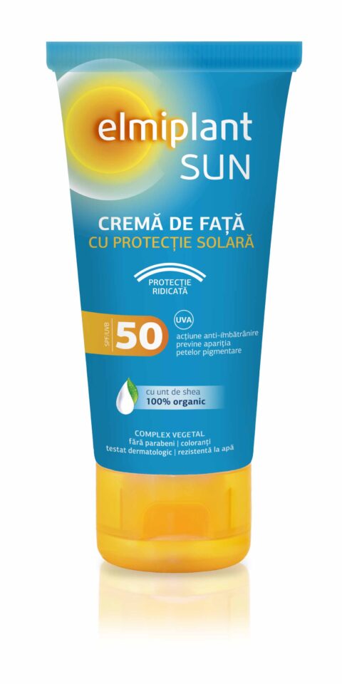 Elmiplant Sun Crema De Fata Cu Protectie Solara SPF 50+, Crema, 50 ml-0 Elmiplant Sun Crema De Fata Cu Protectie Solara SPF 50+, Crema, 50 ml-0