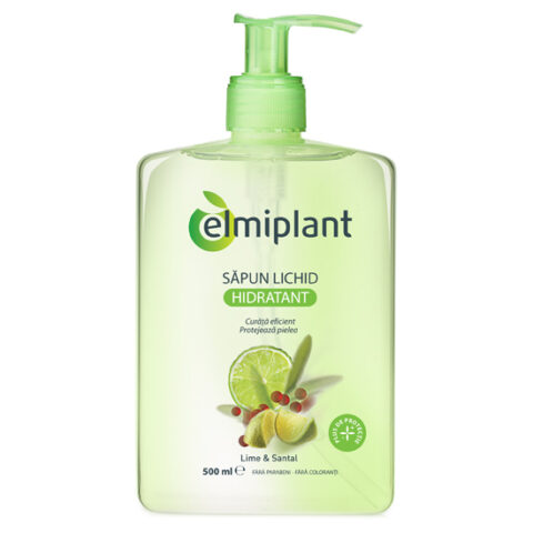 Elmiplant Sapun Lichid Cu Lime & Santal, Sapun, 500ml-0 Elmiplant Sapun Lichid Cu Lime & Santal, Sapun, 500ml-0