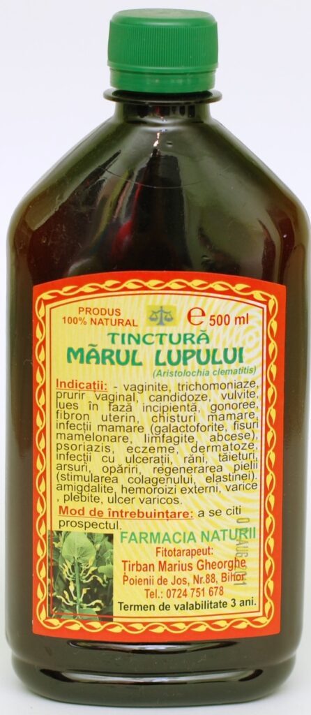 Tirban Tinctura De Marul Lupului, Tinctura, 500ml-0