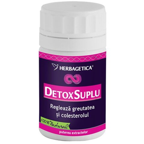 Detox Suplu Capsule, Capsule, 30 buc-0 Detox Suplu Capsule, Capsule, 30 buc-0