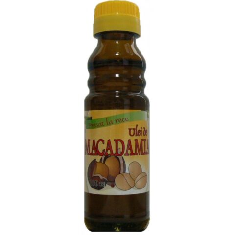 Herbavit Ulei de Macadamia Presat la Rece, Ulei, 100 ml-0 Herbavit Ulei de Macadamia Presat la Rece, Ulei, 100 ml-0