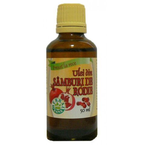 Herbavit Ulei de Rodie Presat la Rece, Ulei, 50 ml-0 Herbavit Ulei de Rodie Presat la Rece, Ulei, 50 ml-0