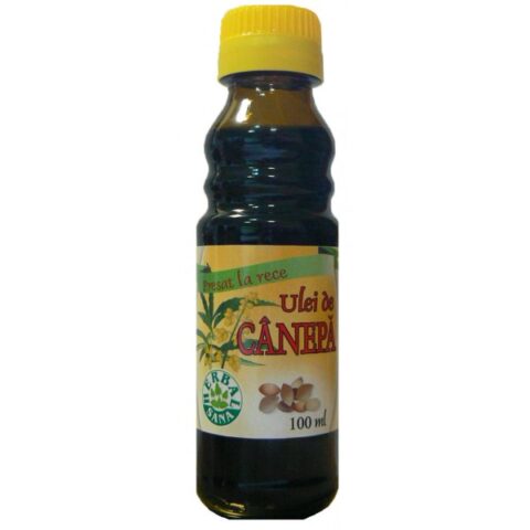 Ulei de canepa presat la rece, Ulei, 100 ml-0 Ulei de canepa presat la rece, Ulei, 100 ml-0
