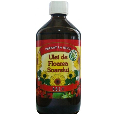 Ulei de floarea soarelui presat la rece, Ulei, 500 ml-0 Ulei de floarea soarelui presat la rece, Ulei, 500 ml-0