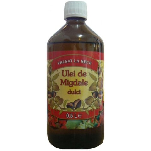 Ulei de migdale dulci presat la rece, Ulei, 500 ml-0 Ulei de migdale dulci presat la rece, Ulei, 500 ml-0