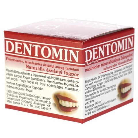 Dentomin simplu – praf de dinti nespumant, Praf, 140 gr-0 Dentomin simplu - praf de dinti nespumant, Praf, 140 gr-0