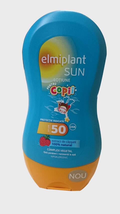 Elmiplant Sun Lotiune Protectie Solara Pentru Copii SPF 50+, Lotiune, 200 ml -0 Elmiplant Sun Lotiune Protectie Solara Pentru Copii SPF 50+, Lotiune, 200 ml -0