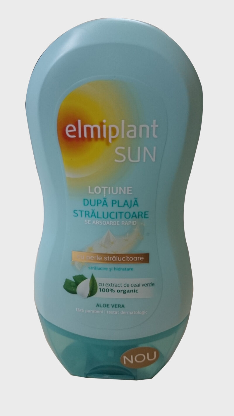 Elmiplant Sun Lotiune Dupa Plaja Stralucitoare Cu Aloe Vera, Lotiune, 200 ml -0
