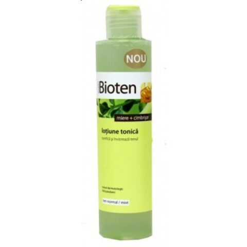 Bioten Lapte Demachiant Cu Miere Si Cimbrisor Pentru Ten Normal/Mixt, Lapte, 200ml -0 Bioten Lapte Demachiant Cu Miere Si Cimbrisor Pentru Ten Normal/Mixt, Lapte, 200ml -0