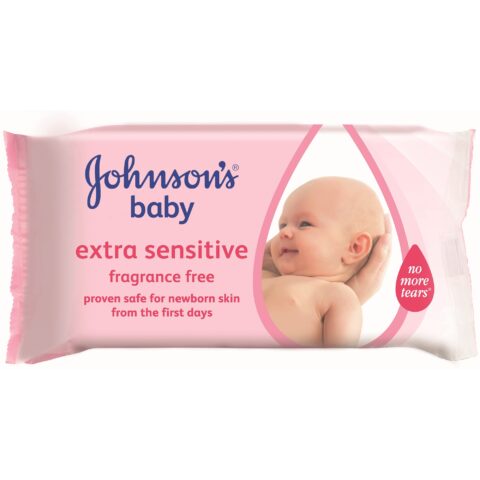 Johnson's Baby Servetele Umede Extra Sensitive, Servetele, 56buc-0
