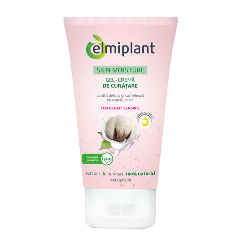 Elmiplant Skin Moisture Gel Crema De Curatare Pentru Ten Uscat/Sensibil, Gel , 150ml-0