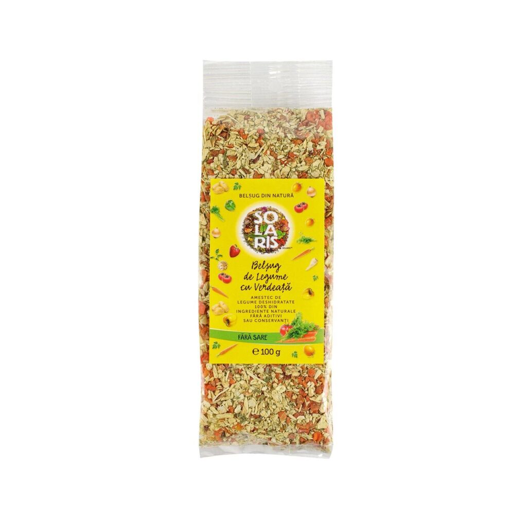 Solaris Condiment Belsug De Legume Cu Verdeata, Condiment, 100gr-0