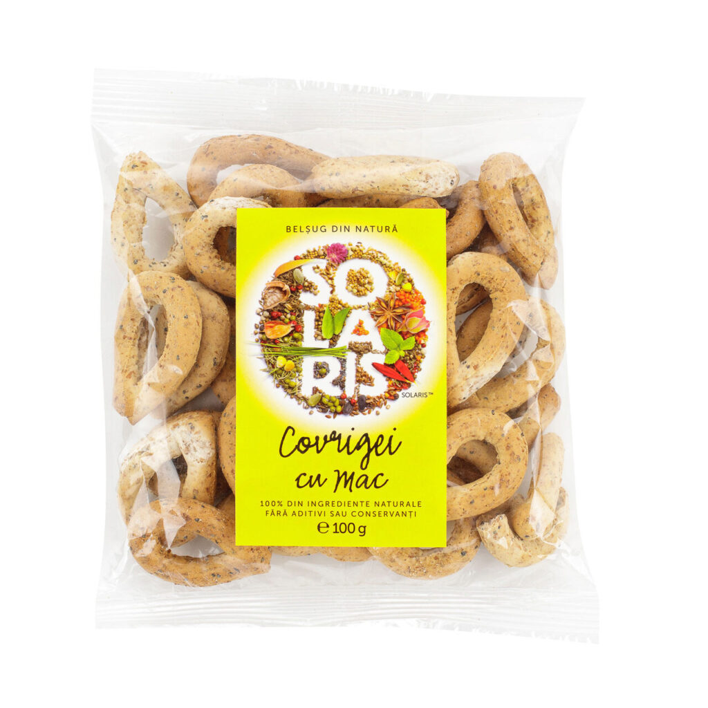 Solaris Covrigei Din Faina Integrala Si Mac, Covrigei, 100gr-0