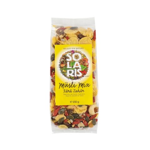 Solaris Musli Mix Fara Zahar, Musli, 150gr-0