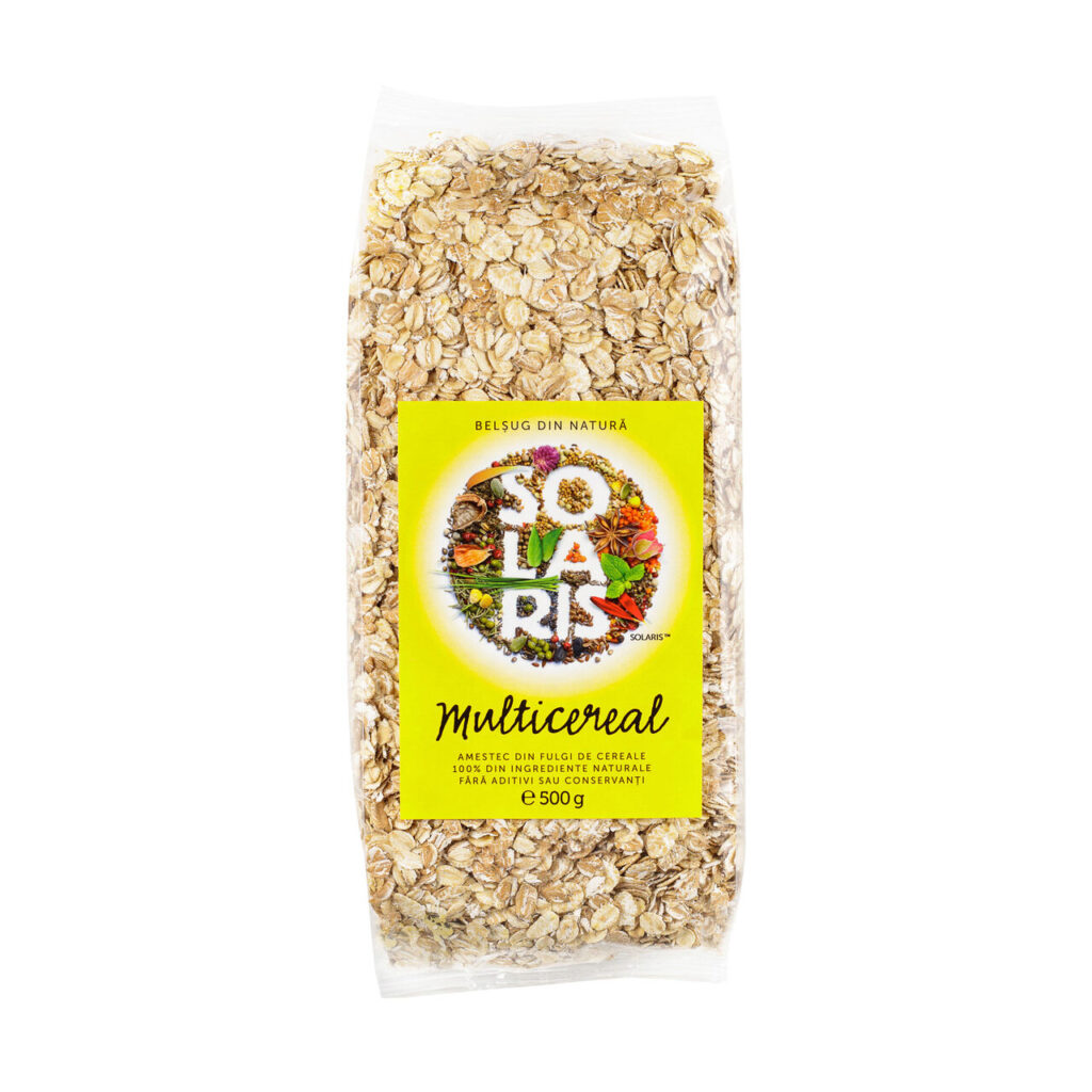 Solaris Fulgi Multicereal, Cereale, 500gr-0